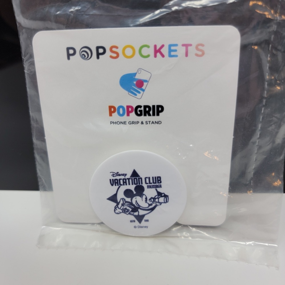 PopSockets Disney Vacation Club DVC Mickey Mouse Phone Grip Pop Socket PopGrip